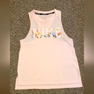 Nike RUNNING tank, Petal Pink XS